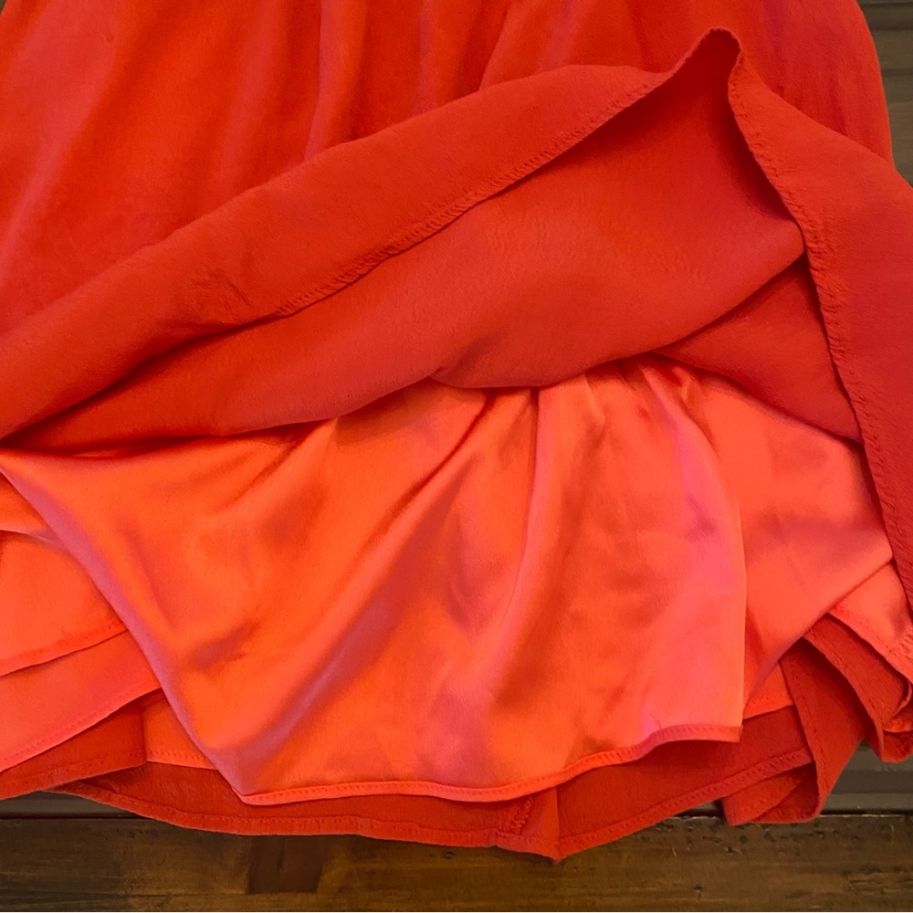 Lovers + Friends Off the Shoulders Ruffled Dress Red size S - Picture 6 of 12